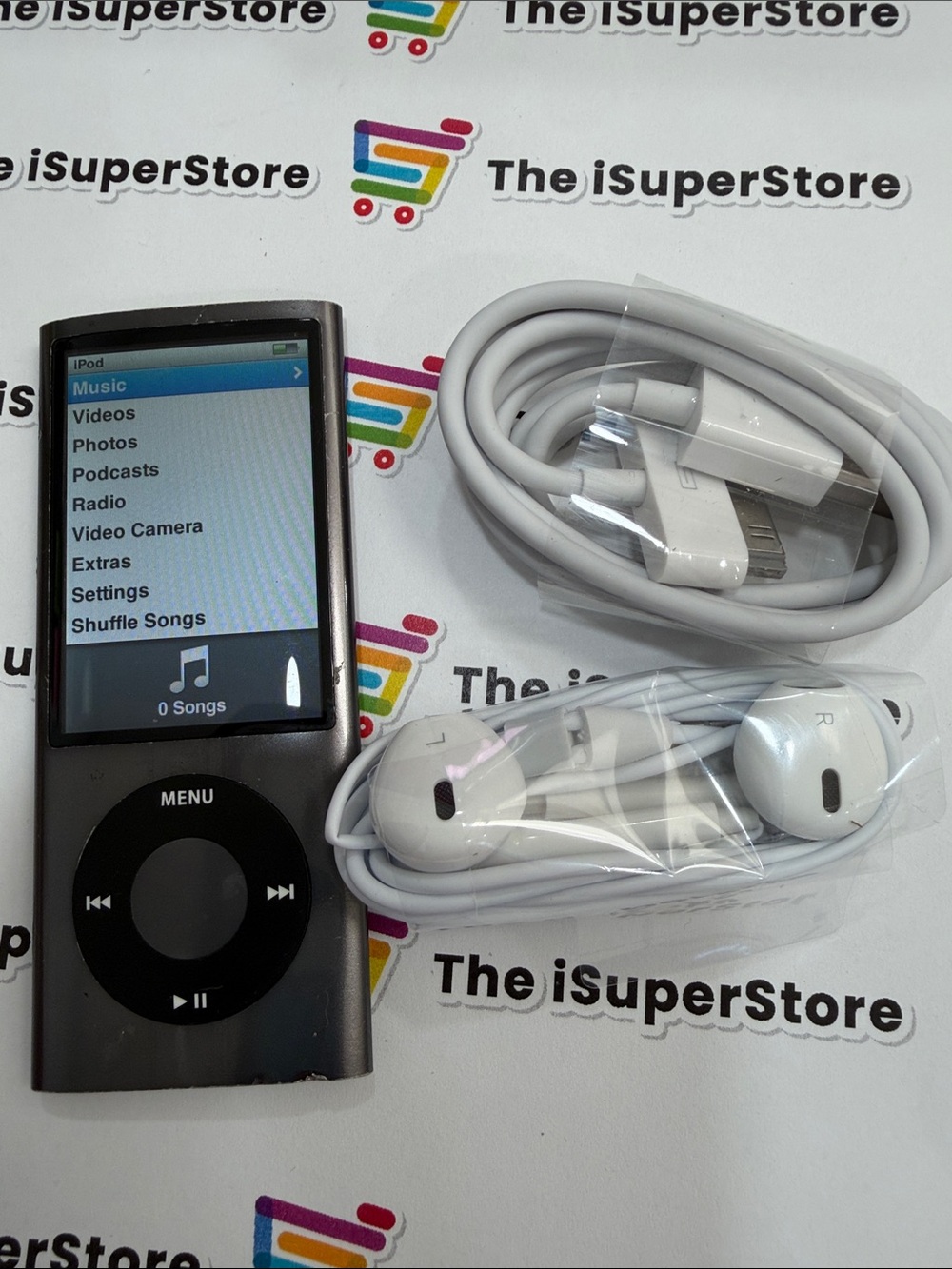 Apple iPod Nano 5th Generation 8GB Black (Model A1320) Bundle